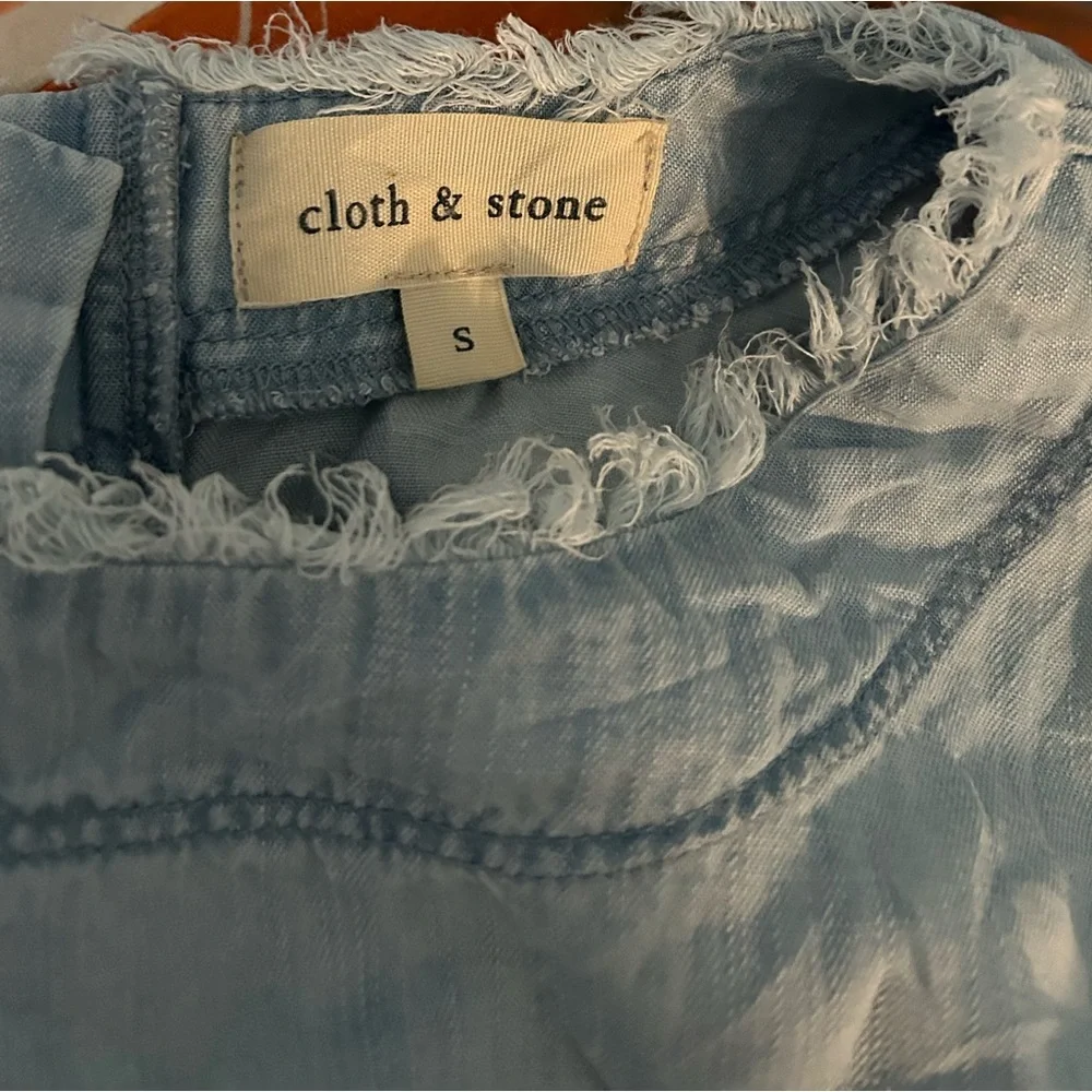 Anthropologie Cloth and Stone polka dot top - Picture 2 of 4